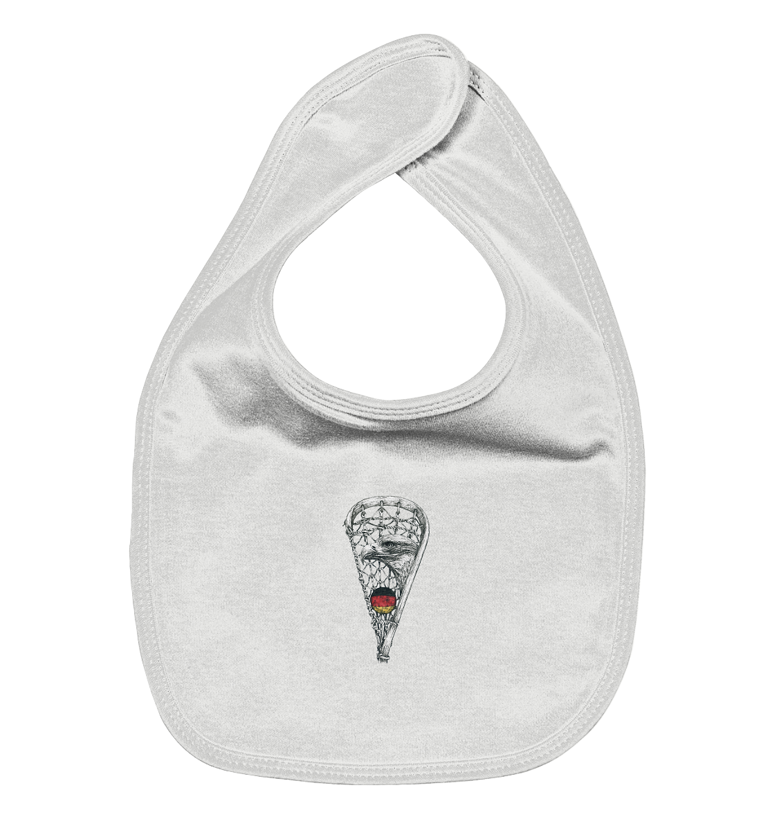 Baby bib Stick&Eagle - organic cotton