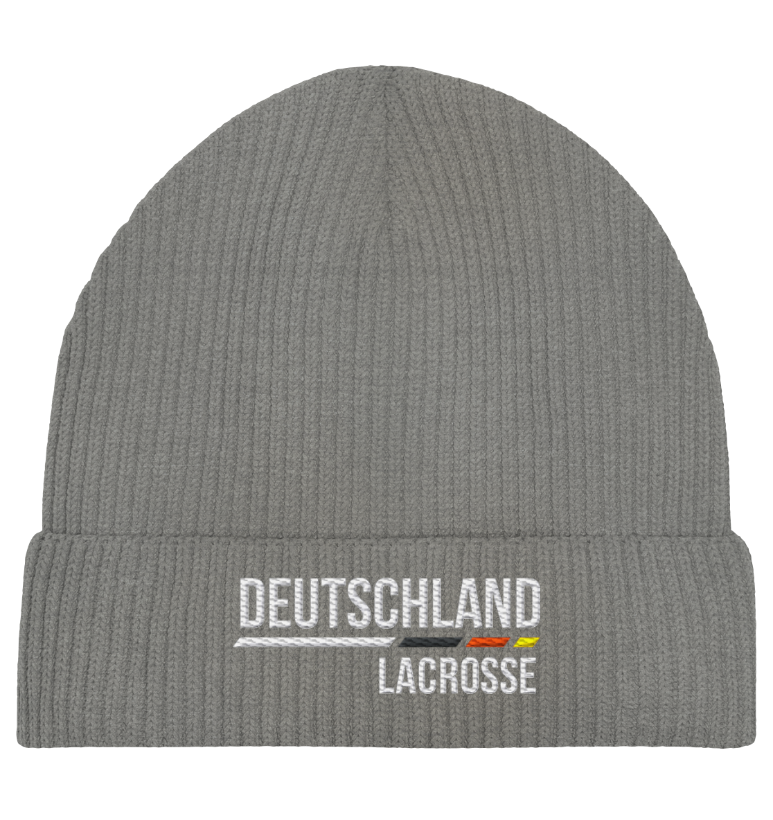 Fisherman Beanie (embroidery) - Organic Cotton