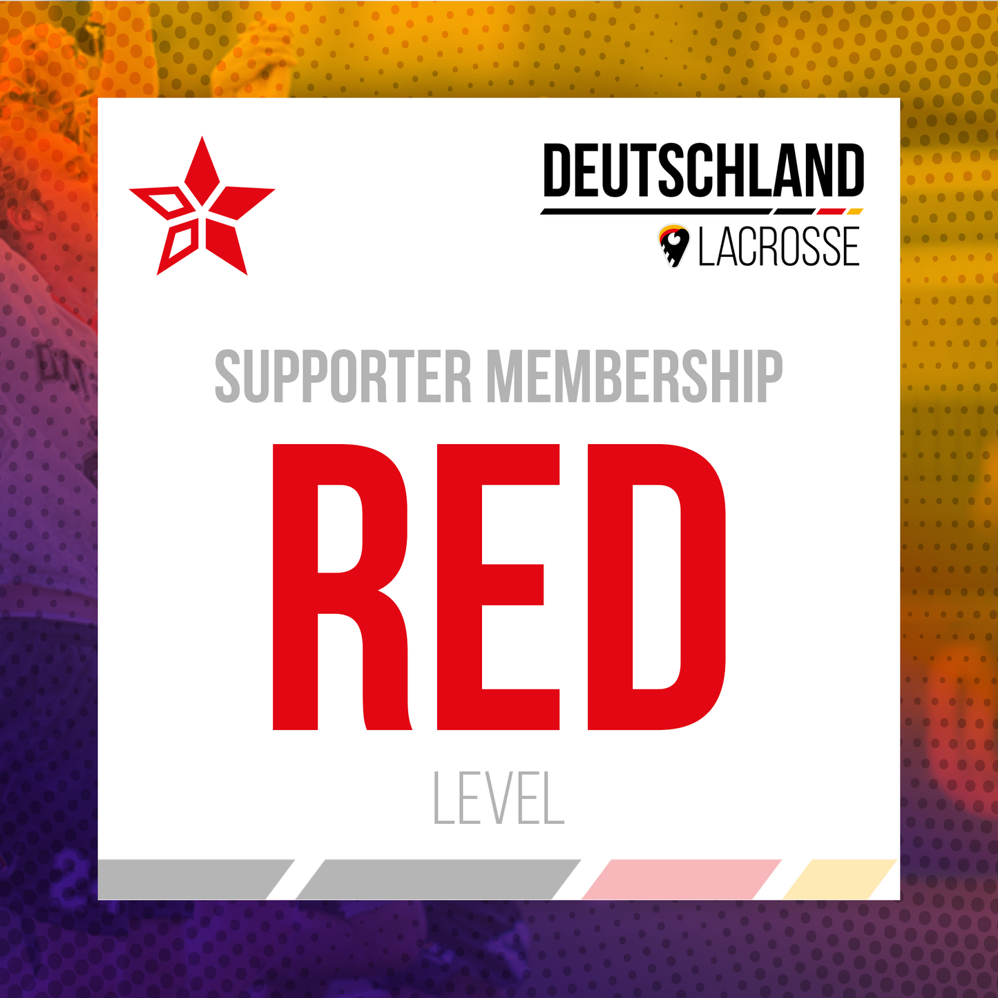 Supporter Membership Red Level